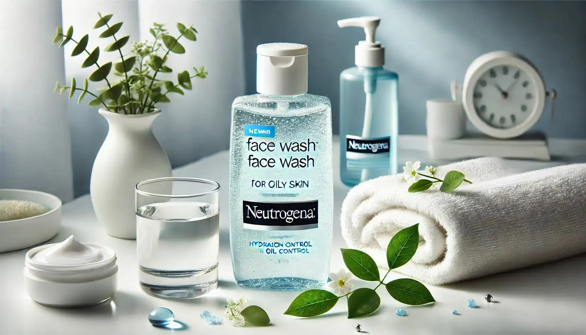 Control Shine with Neutrogena Face Wash for Oily Skin