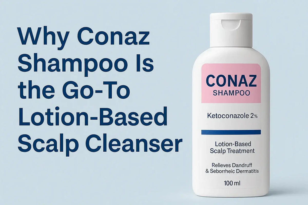 Conaz Shampoo 2% Ketoconazole: Soothe Itchy, Flaky Scalp