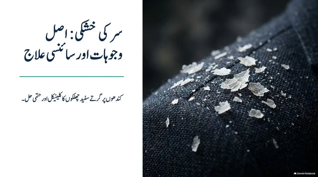 Dandruff سے کیسے چھٹکارا پائیں؟ — اصلی وجہ اور علاج