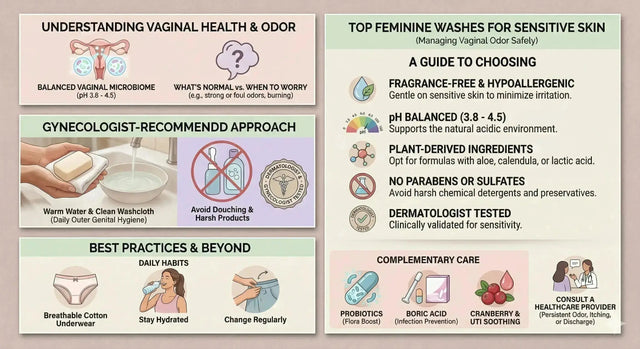Best Feminine Washes for Sensitive Skin to Combat Vaginal Odor