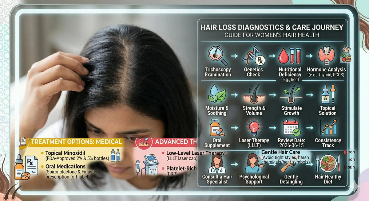 Comprehensive Guide to Hair Loss and the Treatment in Women