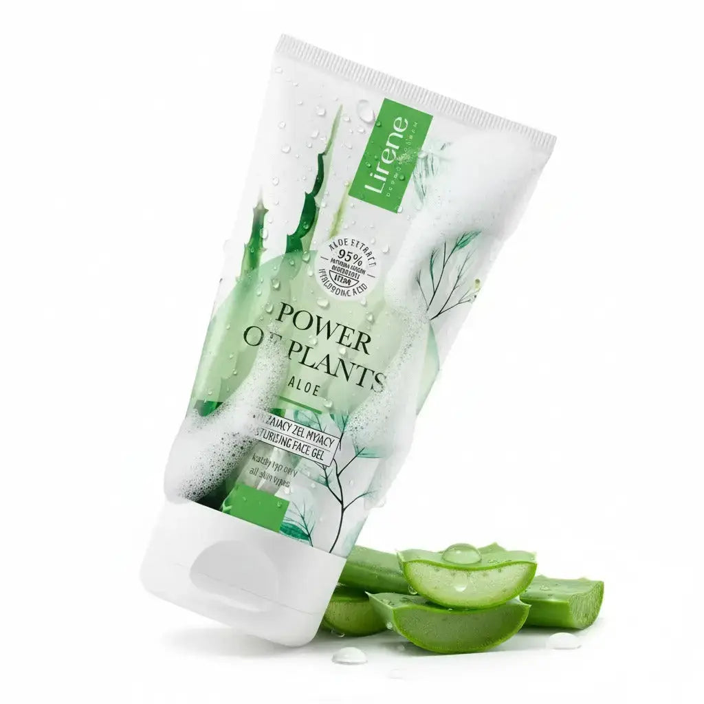 Lirene Power of Plants Aloe Face Gel: Natural Hydration with Aloe & HA
