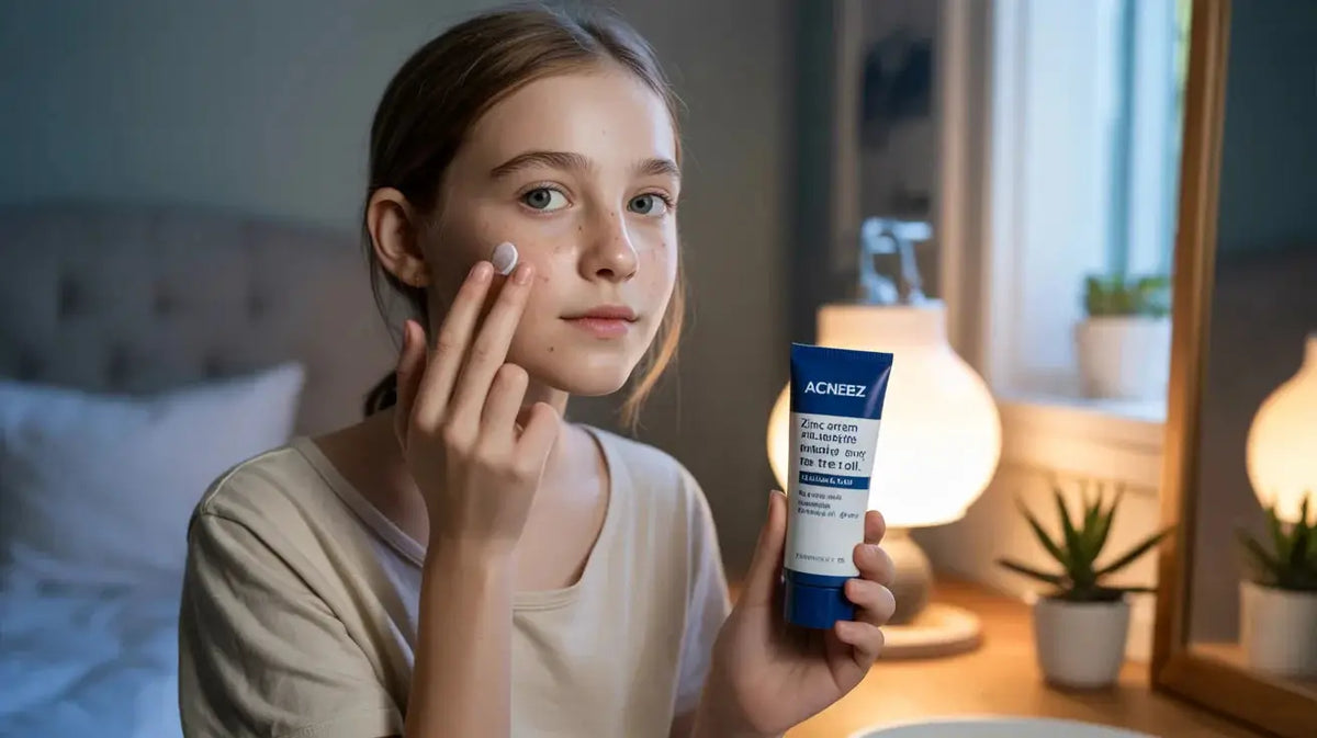 Acneez Cream: Zinc, Retinyl Palmitate & Salicylic Acid