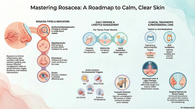 Effective Rosacea Skin Care Tips: Diagnosis, Treatment & Management