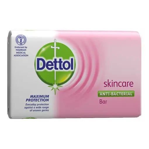 Dettol Skin Care Soap 160g – Antibacterial with Moisturizers