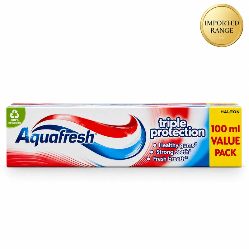 Aquafresh Triple Protection Toothpaste 100ml Value Pack