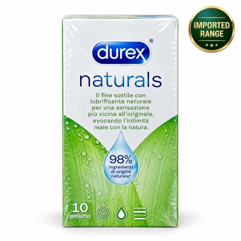 Durex Naturals Condoms 10s