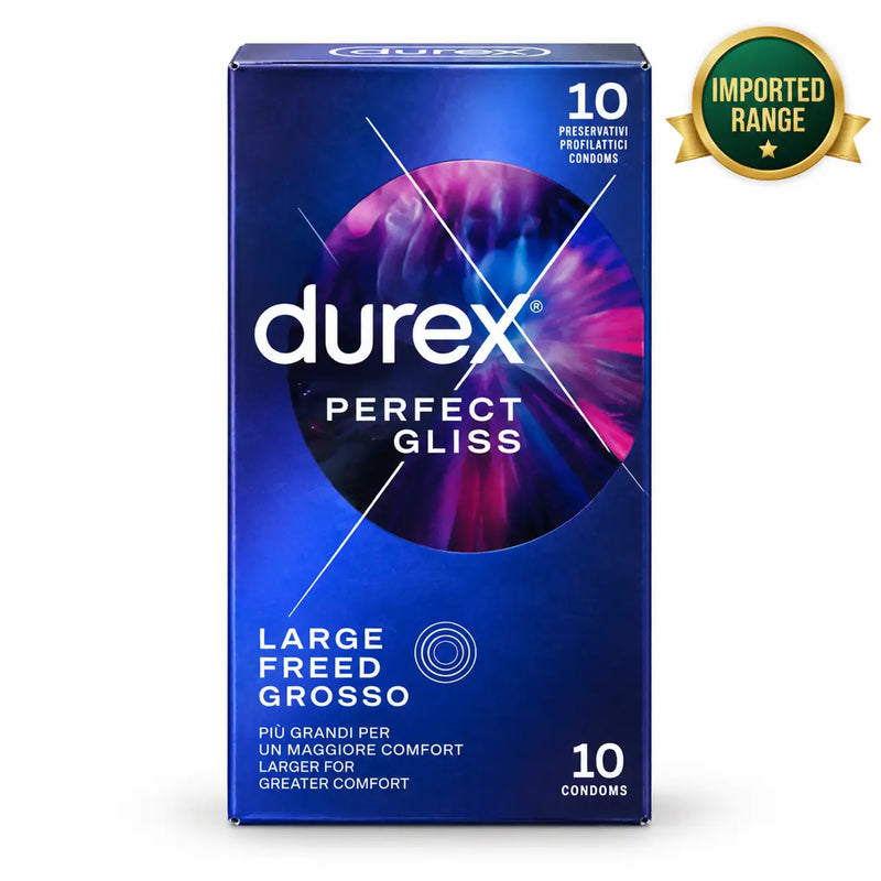 Durex Perfect Gliss Condoms 10s
