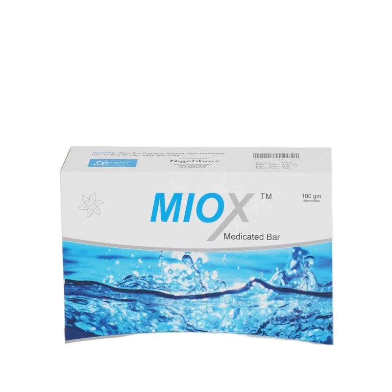 Miox Medicated Acne Control Soap Bar for Oil Reduction