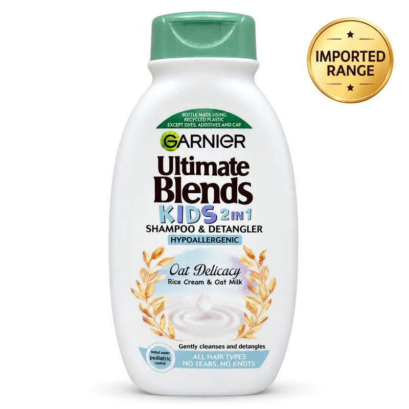 Garnier Ultimate Blends Kids 2-in-1 Shampoo & Detangler Oat Delicacy