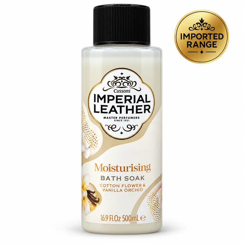 Imperial Leather Moisturising Cotton Flower & Vanilla Orchid Bath Soak 500ml
