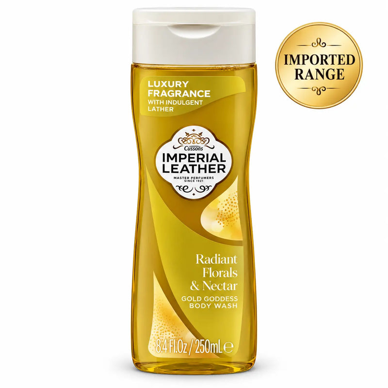 Imperial Leather Luxury Fragrance Radiant Florals & Nectar Gold Goddess Body Wash 250ml