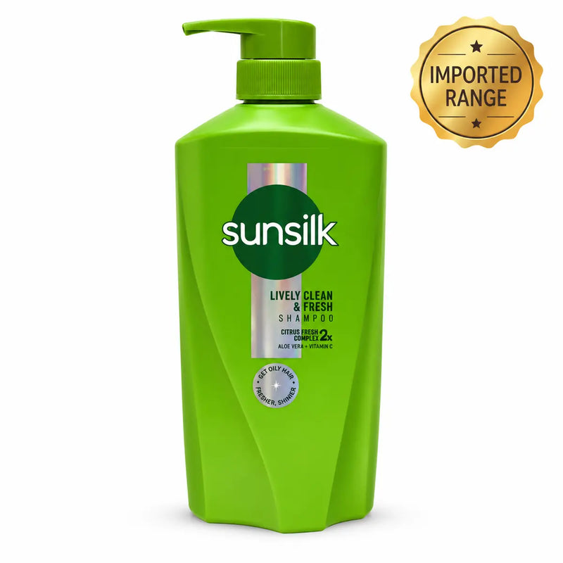 Sunsilk Lively Clean & Fresh Shampoo Pump Bottle