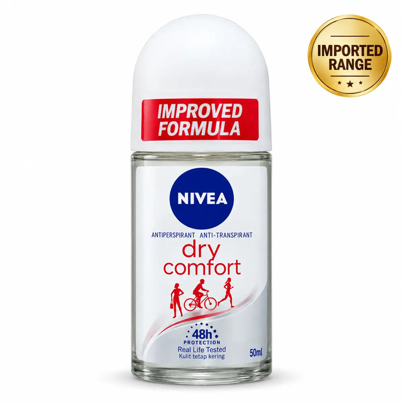 Nivea Women Roll-On Anti-Perspirant Dry Comfort Improved Formula 48h 50ml
