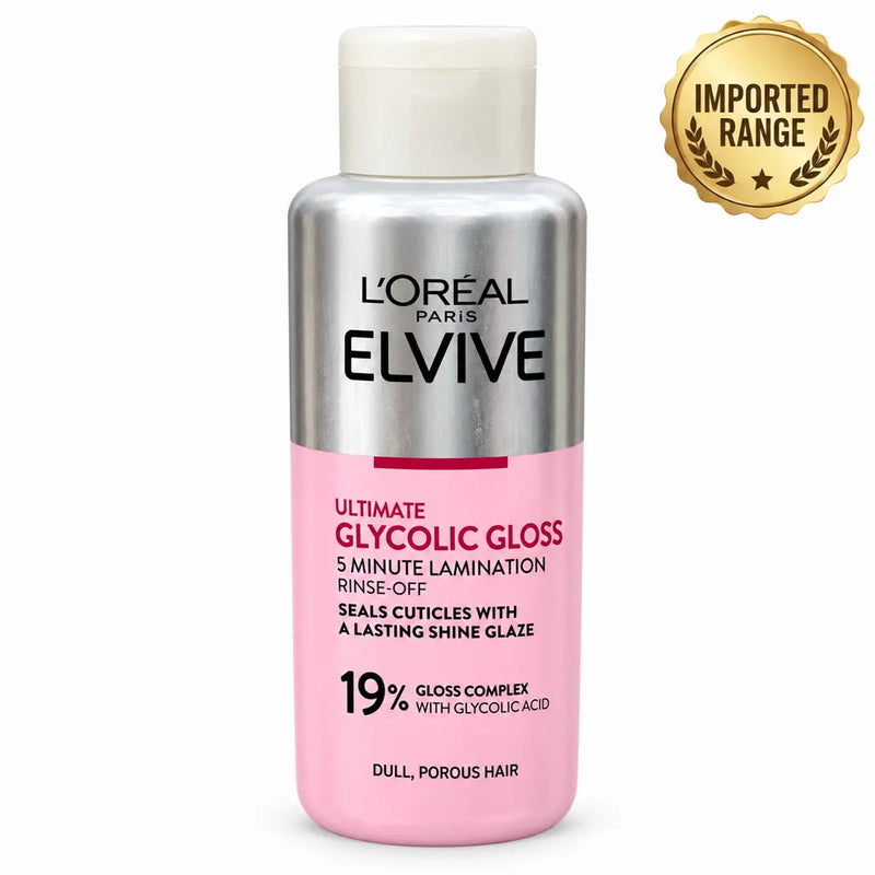 L'Oréal Paris Elvive Glycolic Gloss 5 Minute Lamination Rinse-Off Treatment