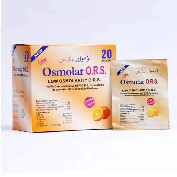 Osmolar ORS Powder – Low Osmolarity Oral Rehydration Solution for Dehydration