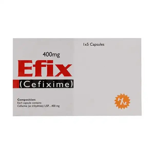 Efix Capsules 400mg for Bacterial Infections