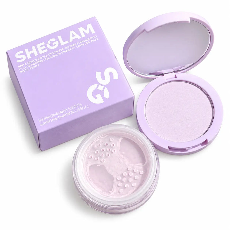 Sheglam Insta-Ready Face & Setting Powder Duo