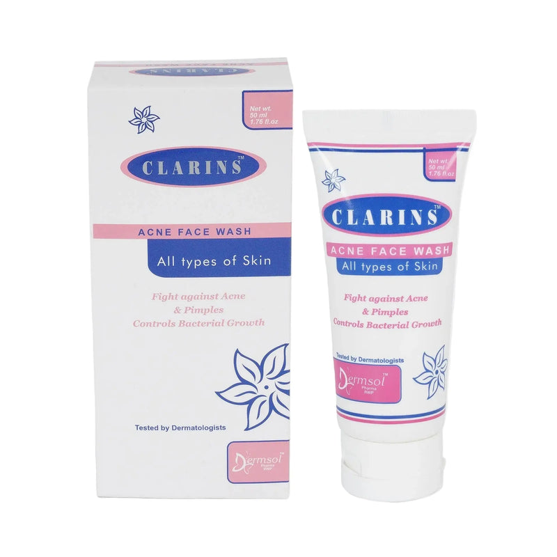Dermsol Clarins Gentle Face Wash for All Skin Types