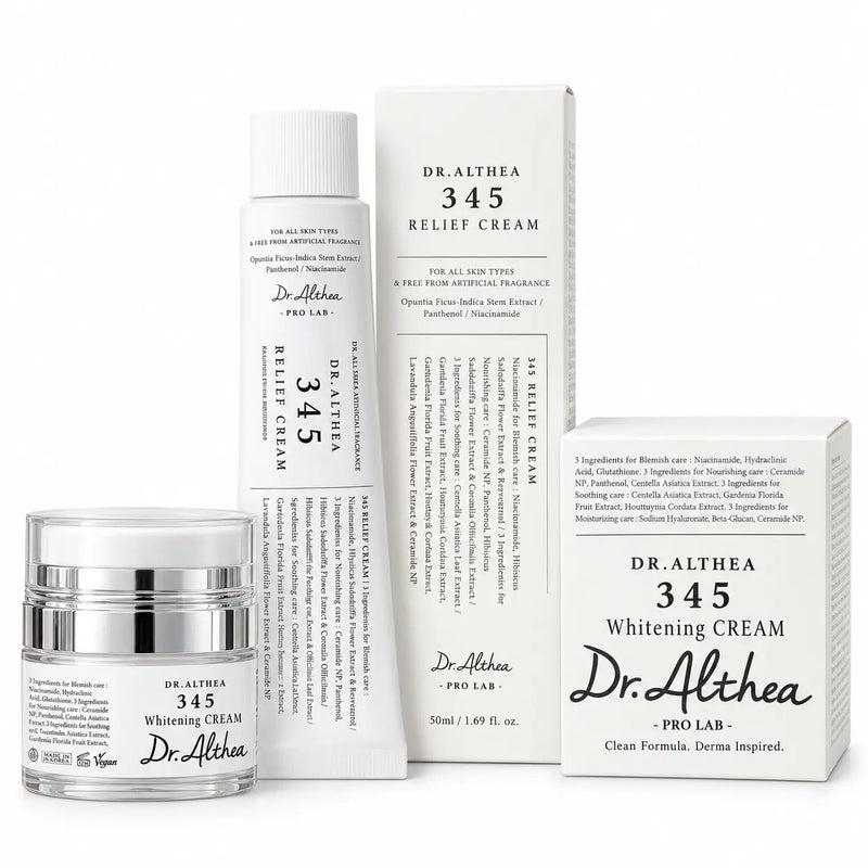 Dr. Althea 345 Whitening Cream + Relief Cream Combo Deal