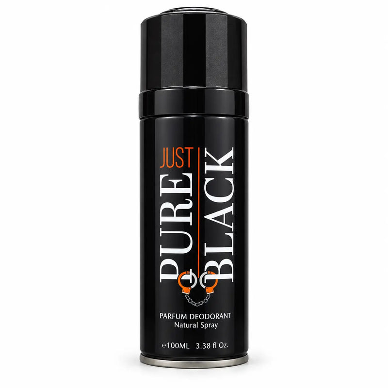 Just Pure Black Parfum Deodorant 100ml