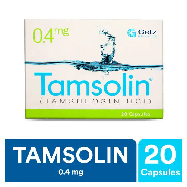 Tamsolin Capsules 0.4mg – Treatment for Benign Prostatic Hyperplasia (BPH)