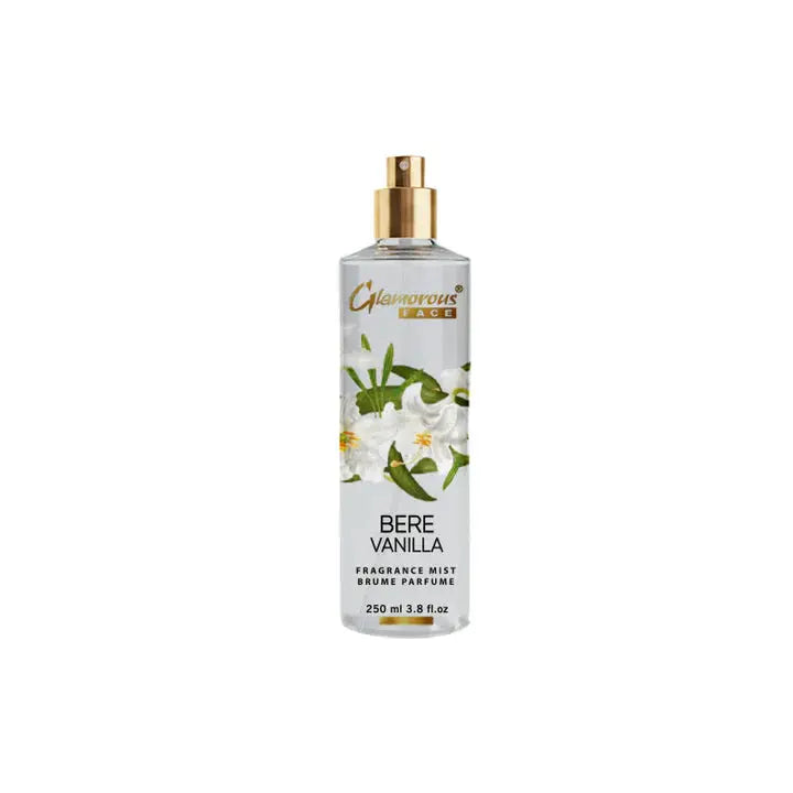 Glamorous Face Fragrance Body Mist Bare Vanilla 250ml