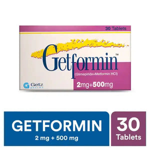 Getformin Tablets 2/500mg