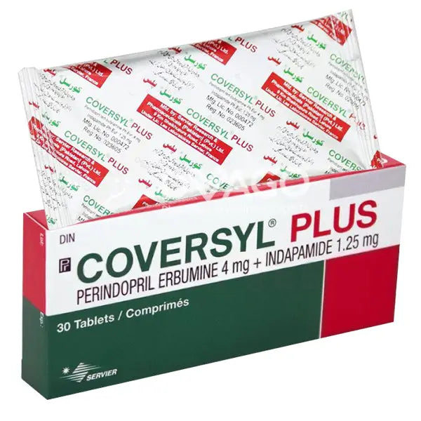 Coversyl Plus 4/1.25mg Tab