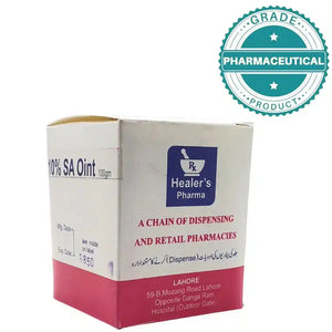Healers Pharma 10% Salicylic Acid Ointment 100g