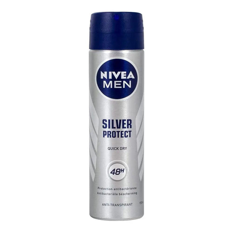Nivea Men Silver Protect Antibacterial Body Spray 150ml