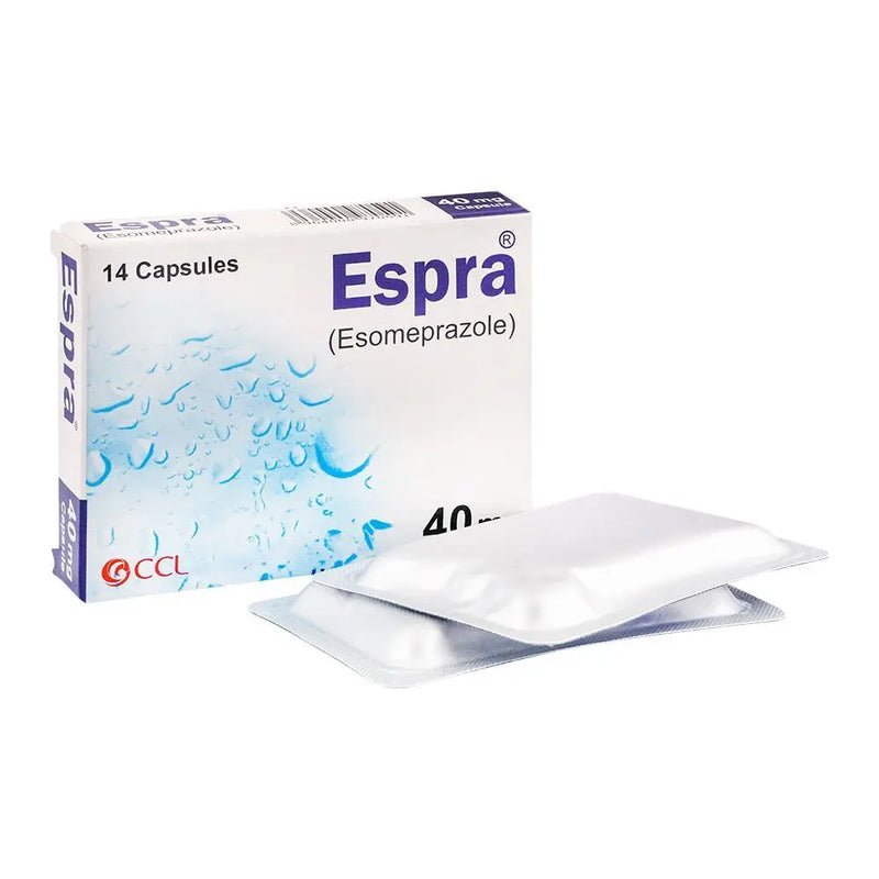 Espra 40mg Capsules 14s