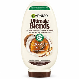 Garnier Ultimate Blends Coconut Milk & Macadamia Nourishing Conditioner 400ml
