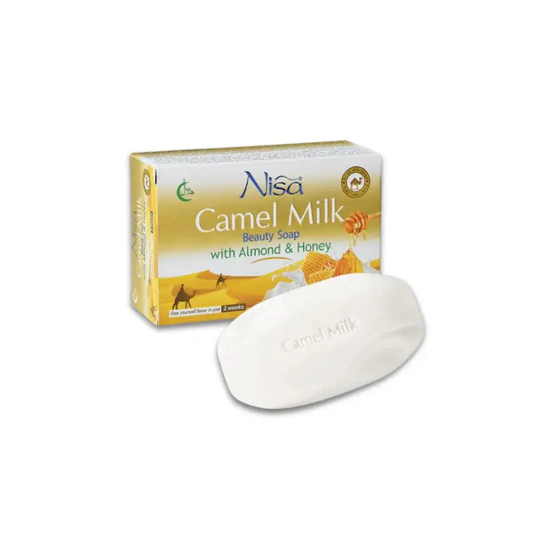 Nisa Camel Milk Soap Almond & Honey – Nourishing & Moisturizing