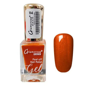 Glamorous Face Gel Peel Off Nail Polish - Shade 114