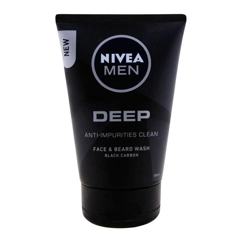 Nivea Men Deep Clean Face & Beard Wash 100ml
