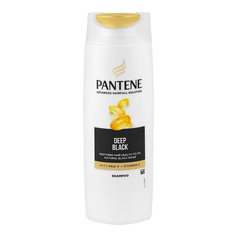 Pantene Deep Black Shampoo, 185ml