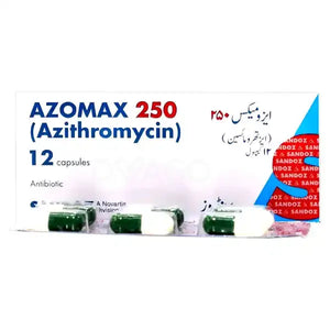 Azomax Capsules 250mg ��� Azithromycin for Bacterial Infections