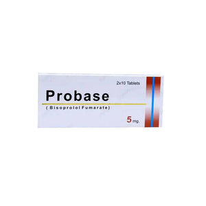 Probase 5 mg Tablets – Bisoprolol Fumarate Beta-Blocker for Hypertension and Angina Treatment