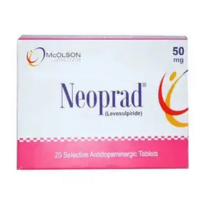 Neoprad Tablets 50mg ��� Levosulpiride for Schizophrenia & Digestive Disorders