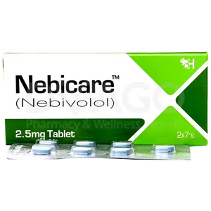 Nebicare 2.5mg – Hypertension & Heart Care Medicine