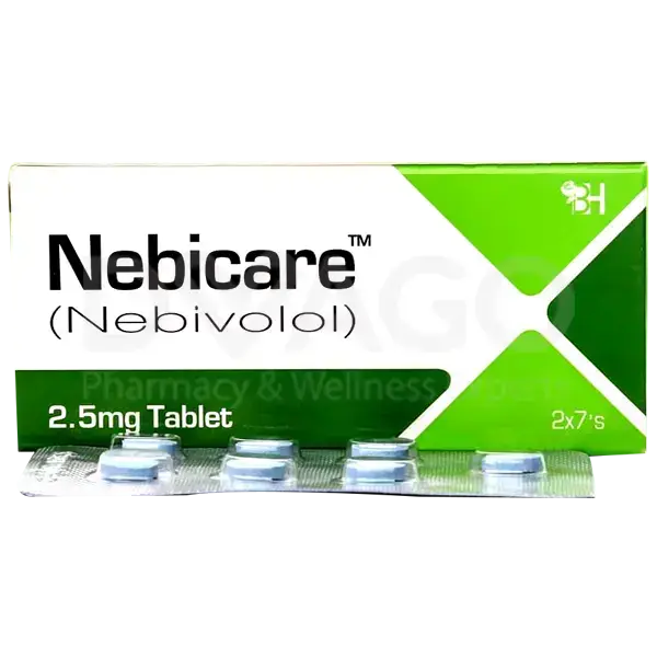 Nebicare 2.5mg Tablet