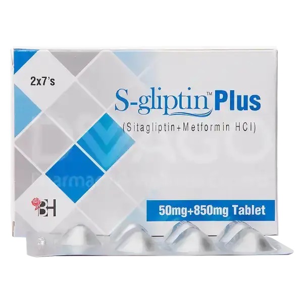 S-Gliptin Plus – Sitagliptin & Metformin for Type 2 Diabetes