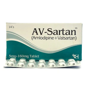 Av-Sartan Tablets 5mg/160mg – Hypertension & Blood Pressure Control