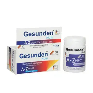 Gesunden Multi Tablets – Multivitamin & Mineral Supplement for Men & Women