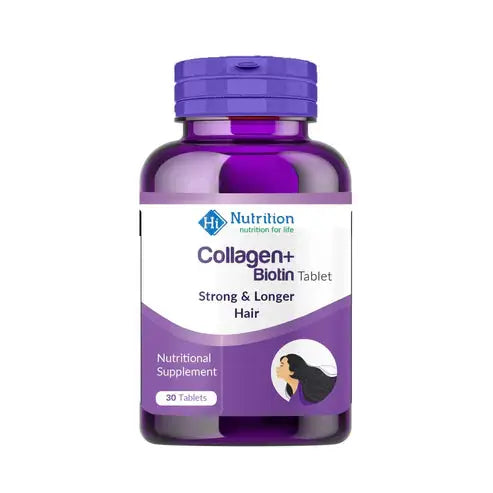 Collagen+ Biotin Supplement – Healthy Hair & Strong Nails