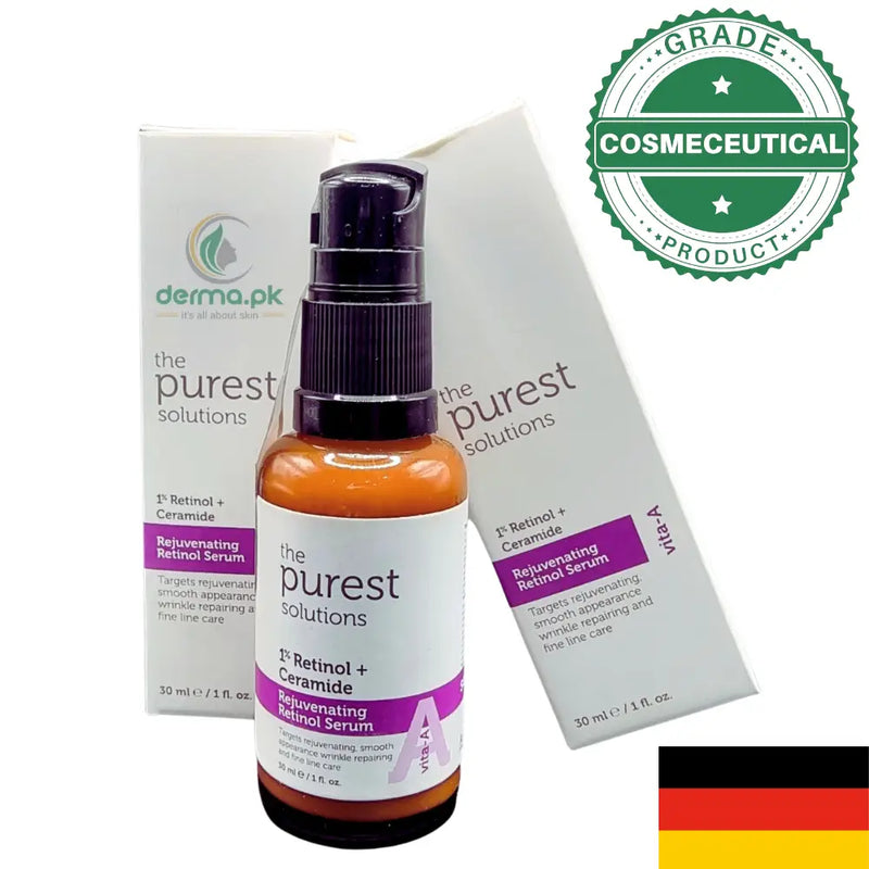 The Purest Solution 1% Retinol + Ceramide Rejuvenating Serum 30ml