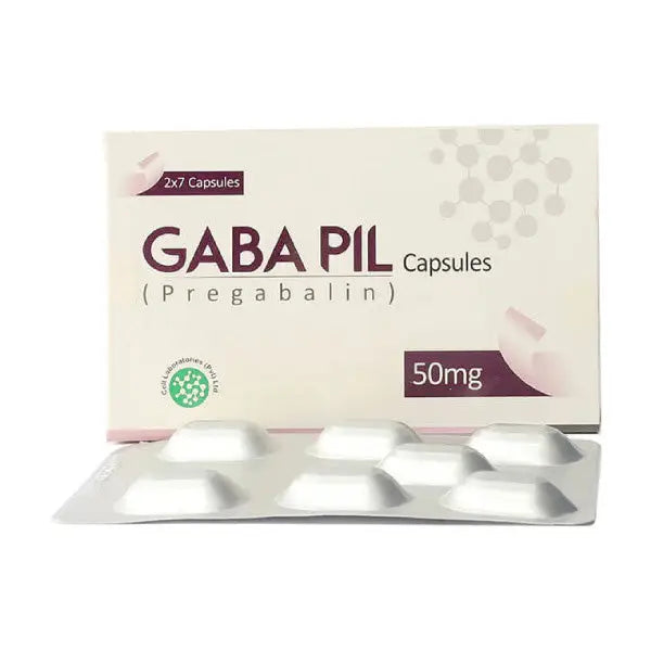 Gabapil Capsules 50mg – Pregabalin for Neuropathic Pain & Anxiety