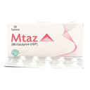 Mtaz 15mg Tablet – Mirtazapine Antidepressant for Major Depressive Disorder photo 1