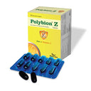 Polybion-Z Capsules – Multivitamins with B Complex, Vitamin C, E & Folic Acid photo 1